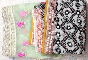 Embroidered Dupatta ✨💚🖤
