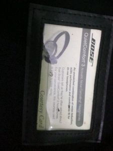 "Bose"Wired Headset With Protective Case