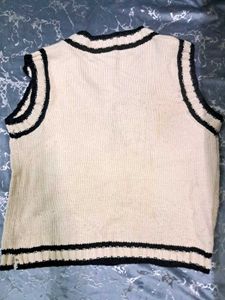 Classic V-Neck Knit Vest