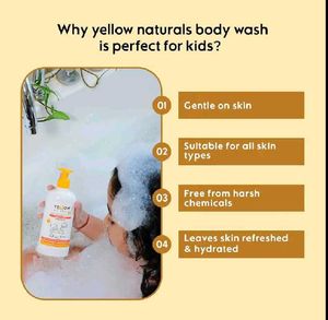 pack of 2, Kids Hydrating Bath Body Wash