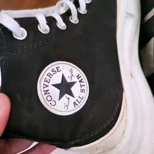 Classic Black High-Top Converse Sneakers