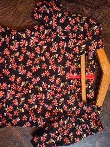 Multi Coloured Frock Floral Design 💗💫