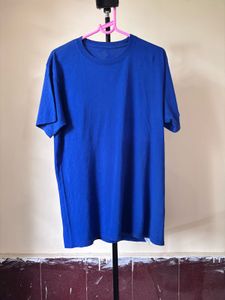 Vintage Blue Crew Neck T-Shirt