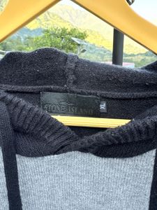 💯 % og stone island Grey Hooded Sweater