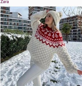 ZARA Unisex Festive Christmas Knit Pullover