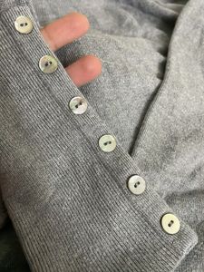 ZARA Gray Turtleneck Long Sleeve Top