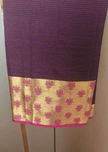 brand new jamuni Purple Saree