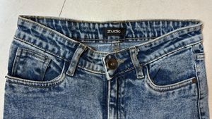 Stylish Zudio Acid Wash Jeans