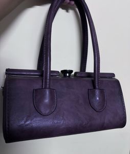 Elegant Purple Handbag