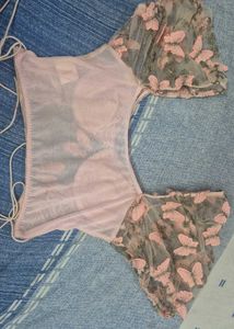 Delicate Floral Embroidered Bra