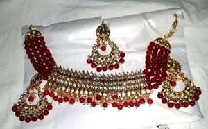 Jewellery Set,kundan And Pearl