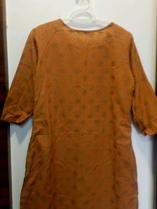 Stylish Brown Printed Kurta