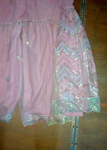 Elegant Pink Sharara Suit