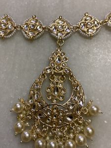 Indian Kundan Matha Patti Headpiece