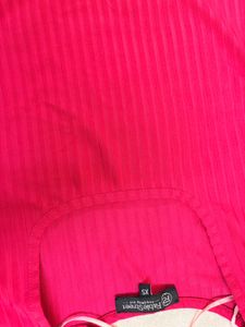 Ribbed Pink Crop Top