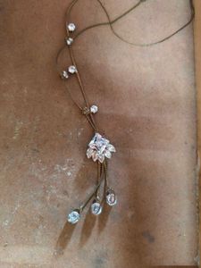 Sparkling CZ Necklace &amp; Earrings Set