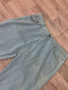 Light Wash Wide Leg Jeans