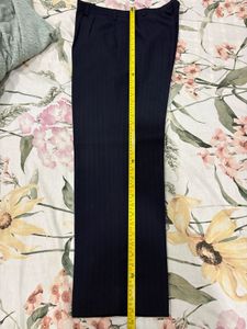 Men's Navy Striped Suit