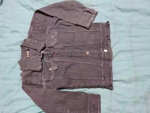 Grey denim jacket