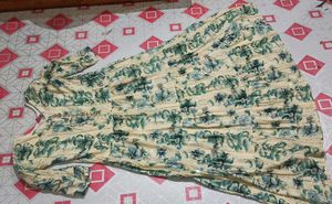 beautiful green colour gown