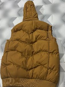 Mustard Puffer Vest