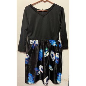 Floral Print Mini Dress