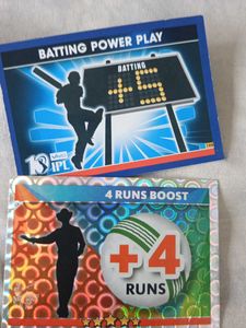 Cricket attax batting powerplay and run boost
