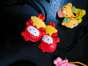 Cute Cartoon Hair Ties