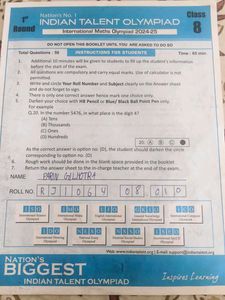 International Olympiad of Science Comprehensive Bo