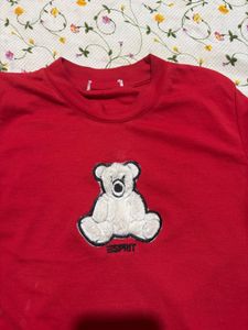 Cute Red Teddy Bear T-Shirt