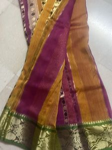 Cotton &amp; Kota doria Saree