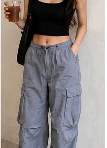 Stylish Grey Cargo Pants