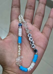 Charming Heart &amp; Crystal Phone Charm