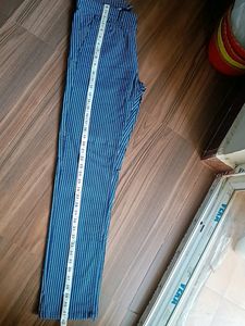 Blue Saint Striped Shorts - Size 30