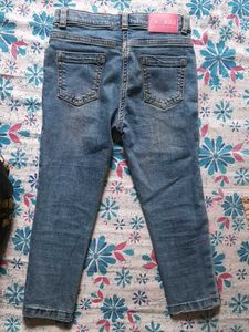 Classic Blue Denim Jeans, 5-6 years