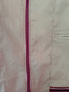 Beige Casual Jacket