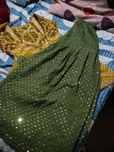 Haldi Kurta Sharara Set