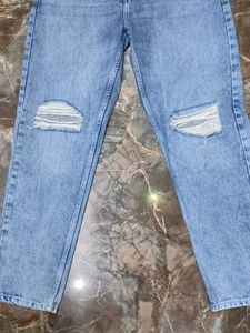 Blue Ripped Jeans