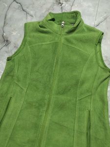 Eddie bauer Green Fleece Vest - Great Layering Pie