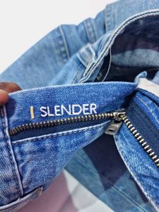 Blue Distressed Denim Jeans