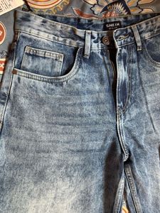 SHEIN Acid Wash Jeans