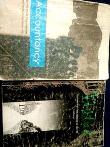 Accountancy & English Textbooks for Class XII