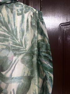 SCORPIUS Women Grey Printed Maxi Top