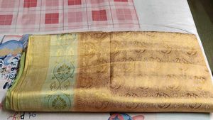 Elegant Silk Blend Saree