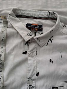 Men's Graphic Print Short Sleeve Shirt