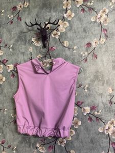 Women's Lilac Lips &amp; Lipstick Graphic Tank Top