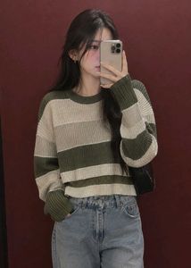 Striped Knit Sweater