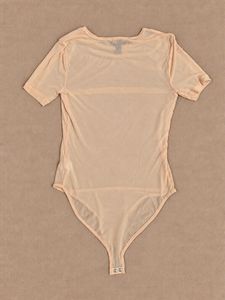 Forever 21 Sheer Mesh Bodysuit Top