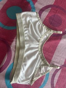 BeautyPlus White Cotton Bra's &amp; Matching Vest