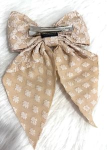 Elegant Bow Hair Clips - Set of 2